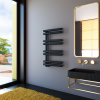 Полотенцесушитель водяной Grota Lato L 530x900 черный