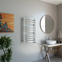 Полотенцесушитель электрический Grota Novita 530x900 хром матовый