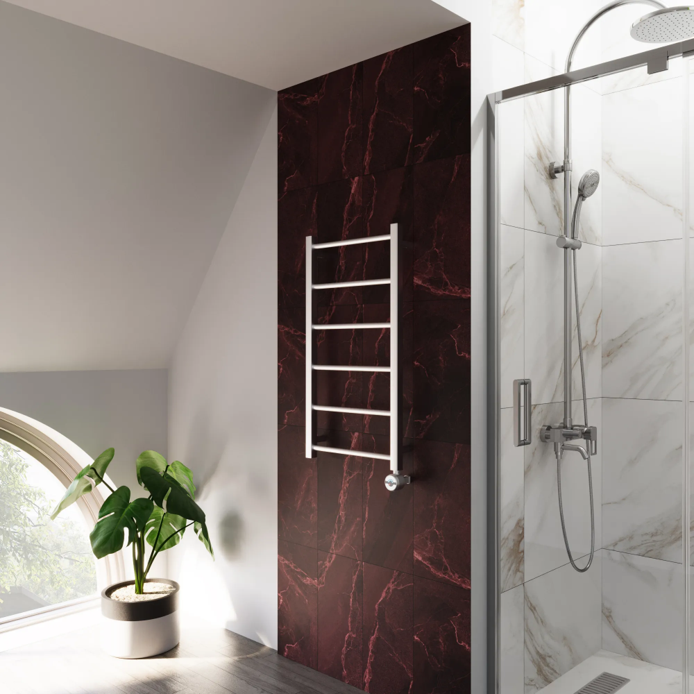 Полотенцесушитель электрический Grota Simple 430x800 хром матовый