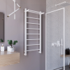 Полотенцесушитель водяной Grota Simple P с полкой 530x1200 белый
