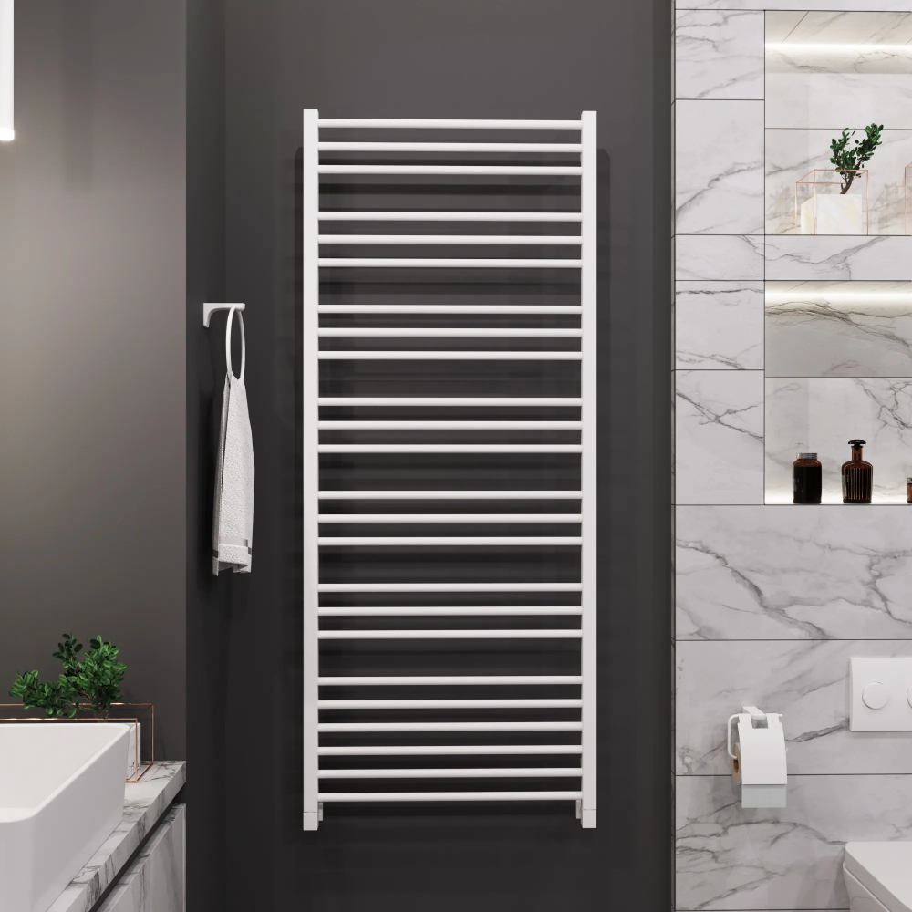 Полотенцесушитель водяной Grota Classic 630x1500 белый
