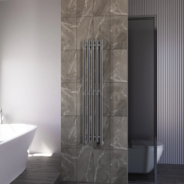 Полотенцесушитель водяной Grota Corsa 230х1200 хром матовый