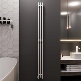 Полотенцесушитель водяной Grota Corsa 130х1800 белый