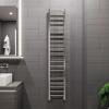 Полотенцесушитель водяной Grota Eco Classic 300x1575 хром матовый