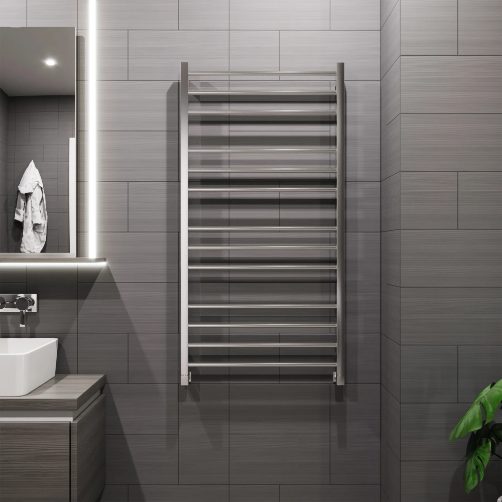 Полотенцесушитель водяной Grota Eco Classic 630x1200 хром матовый