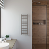 Полотенцесушитель электрический Grota Estro 300x900 хром матовый