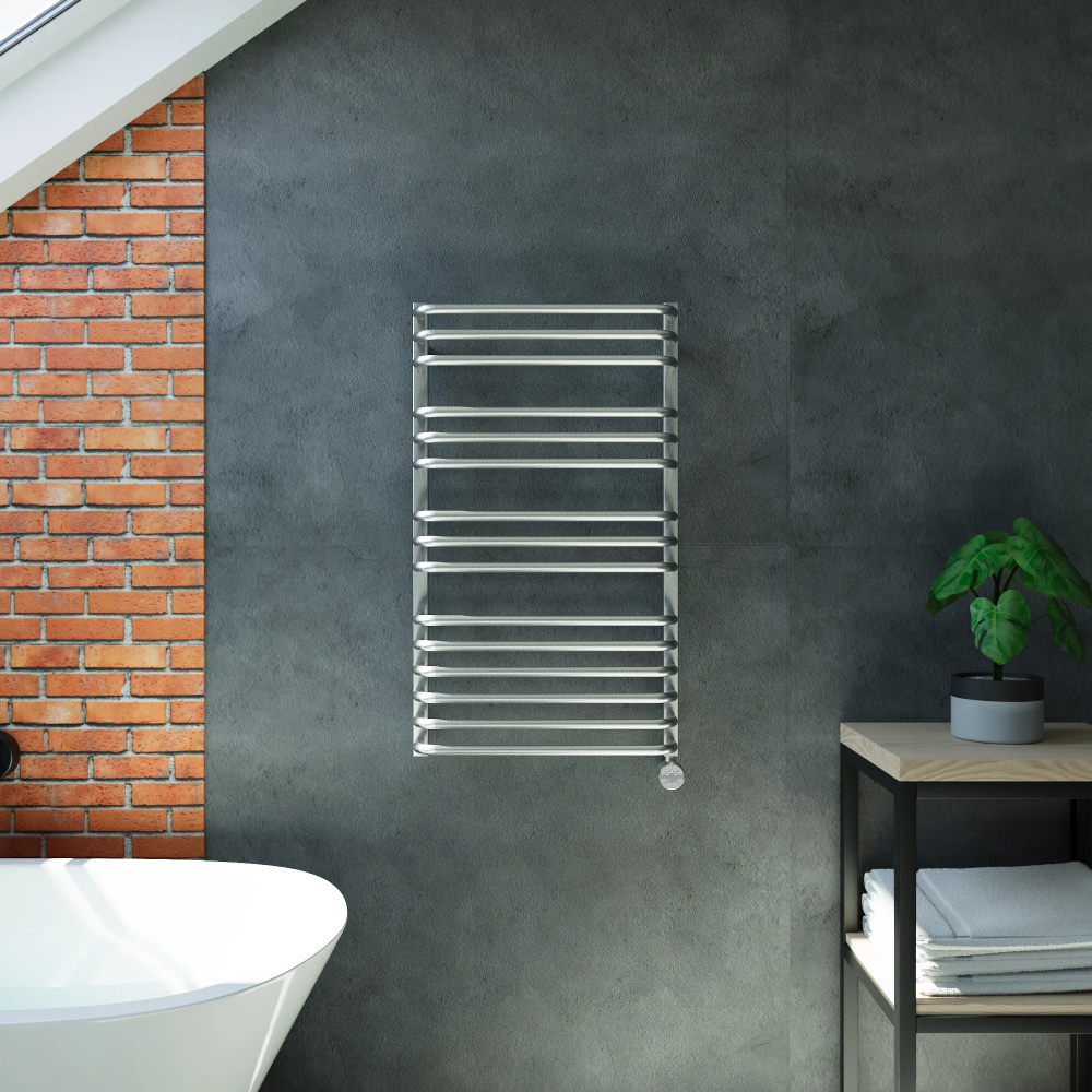 Полотенцесушитель электрический Grota Forte 530x900 хром матовый