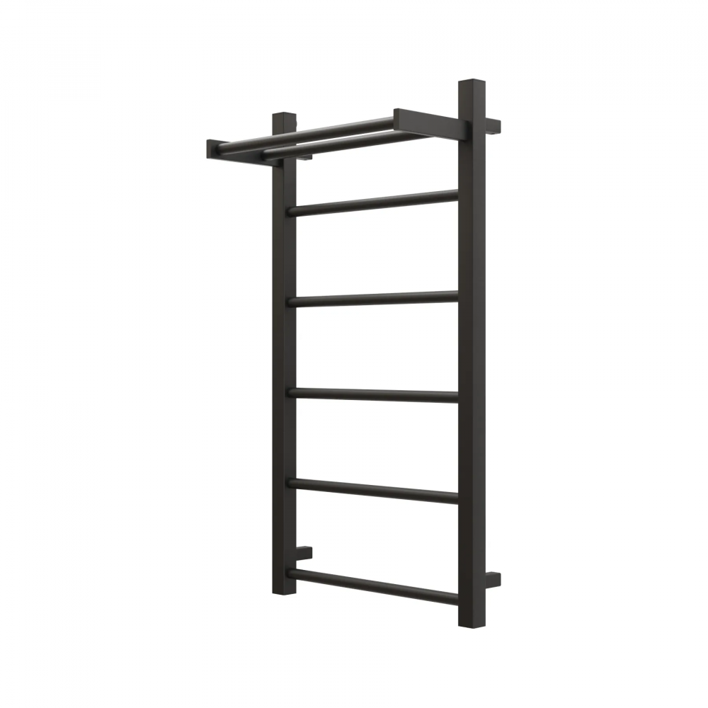 Полотенцесушитель электрический Grota Simple P с полкой 430x800 черный