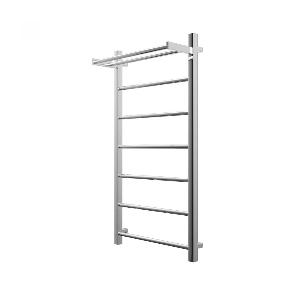 Полотенцесушитель электрический Grota Simple P с полкой 530x1000 хром глянцевый