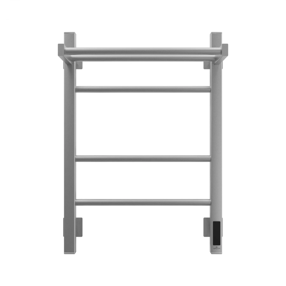 Полотенцесушитель электрический Grota Alto 430х600 хром матовый