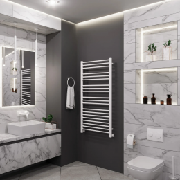 Полотенцесушитель водяной Grota Classic 630x1200 белый