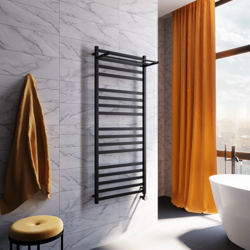 Полотенцесушитель электрический Grota Comfort 630х1500 черный