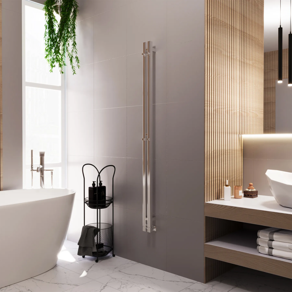 Полотенцесушитель водяной Grota Corsa 80х1500 хром глянцевый