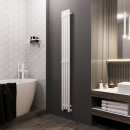 Полотенцесушитель водяной Grota Corsa 180х1800 белый