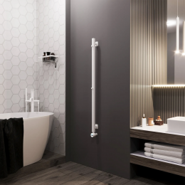 Полотенцесушитель электрический Grota Corsa 30х1200 белый