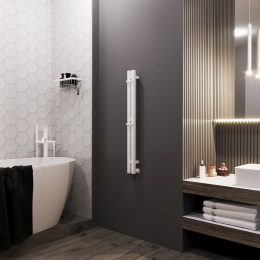 Полотенцесушитель водяной Grota Corsa 80х900 белый