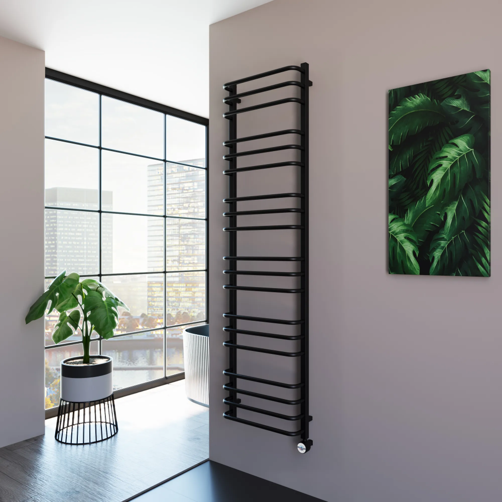 Полотенцесушитель электрический Grota Eco Forte 480x1800 черный