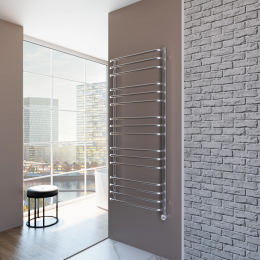 Полотенцесушитель электрический Grota Eco Forte 630x1500 хром матовый