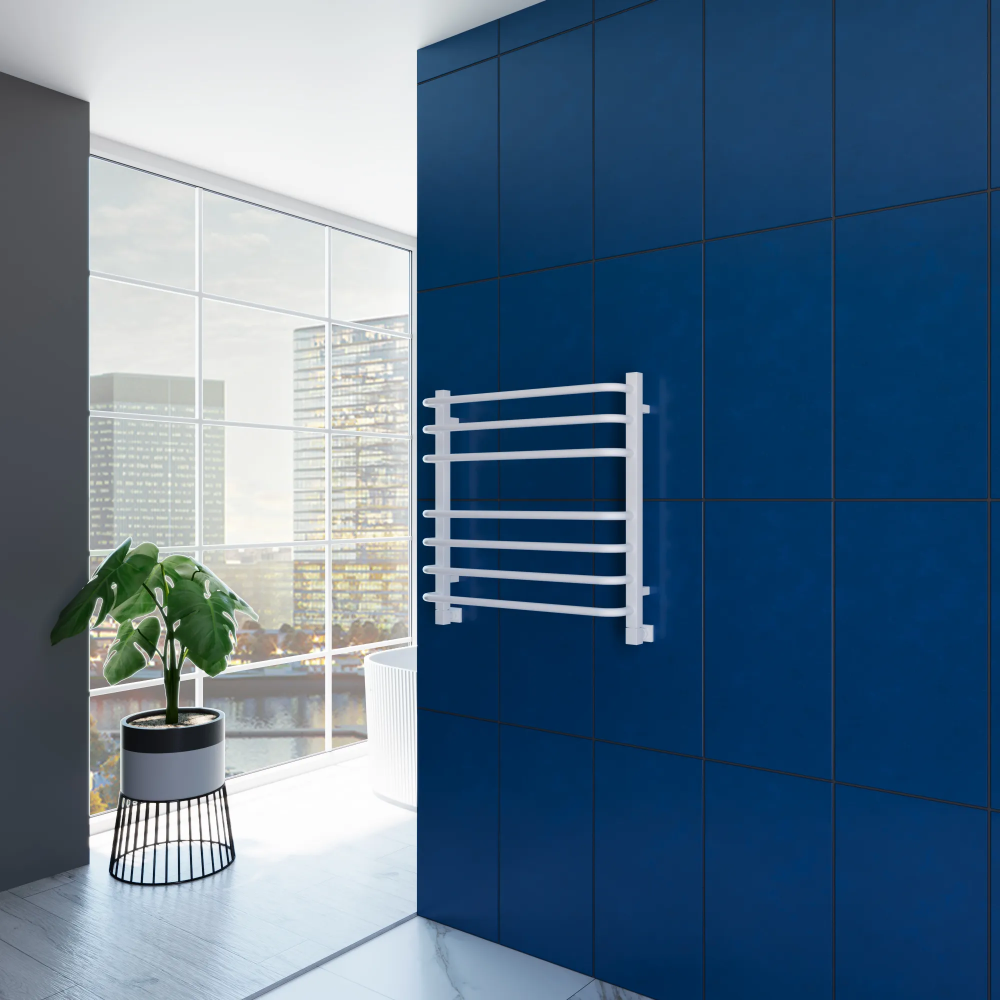 Полотенцесушитель водяной Grota Eco Forte 630x600 белый