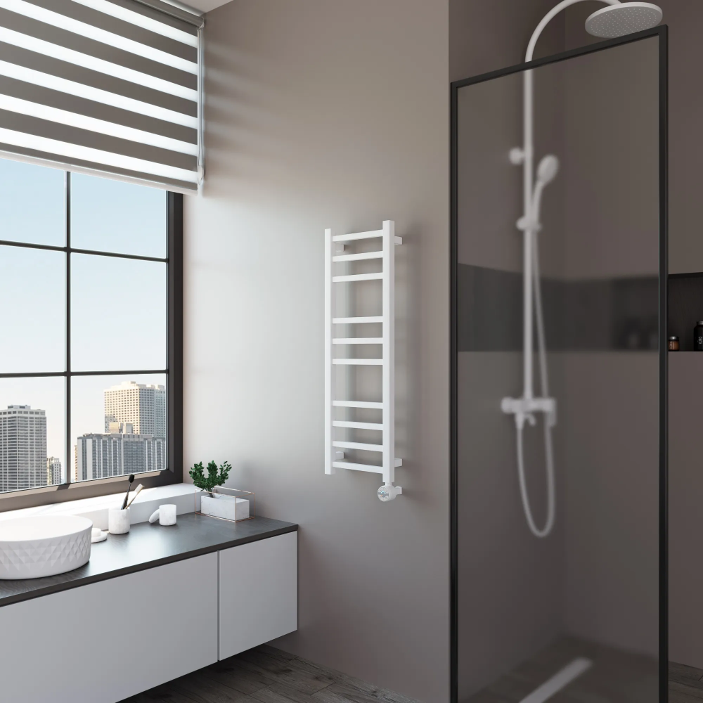 Полотенцесушитель электрический Grota Estro 300x900 белый