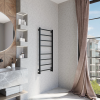 Полотенцесушитель водяной Grota Moda 530x1200 черный