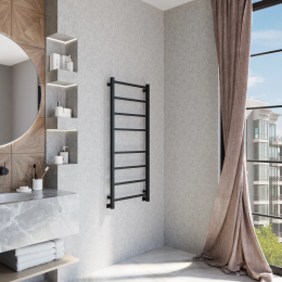 Полотенцесушитель водяной Grota Moda 530x1200 черный