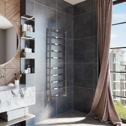 Полотенцесушитель водяной Grota Moda 530x1500 хром глянцевый