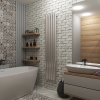 Полотенцесушитель водяной Grota Quill 350x1800 хром глянцевый