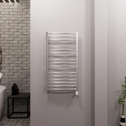 Полотенцесушитель электрический Grota Calma 480x900 хром матовый