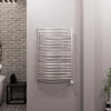 Полотенцесушитель электрический Grota Calma 630x900 хром матовый