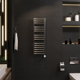 Полотенцесушитель электрический Grota Classic 300x900 хром матовый