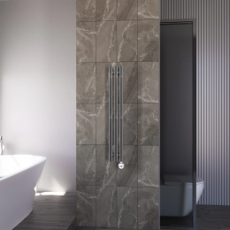 Полотенцесушитель электрический Grota Corsa 130х900 хром матовый