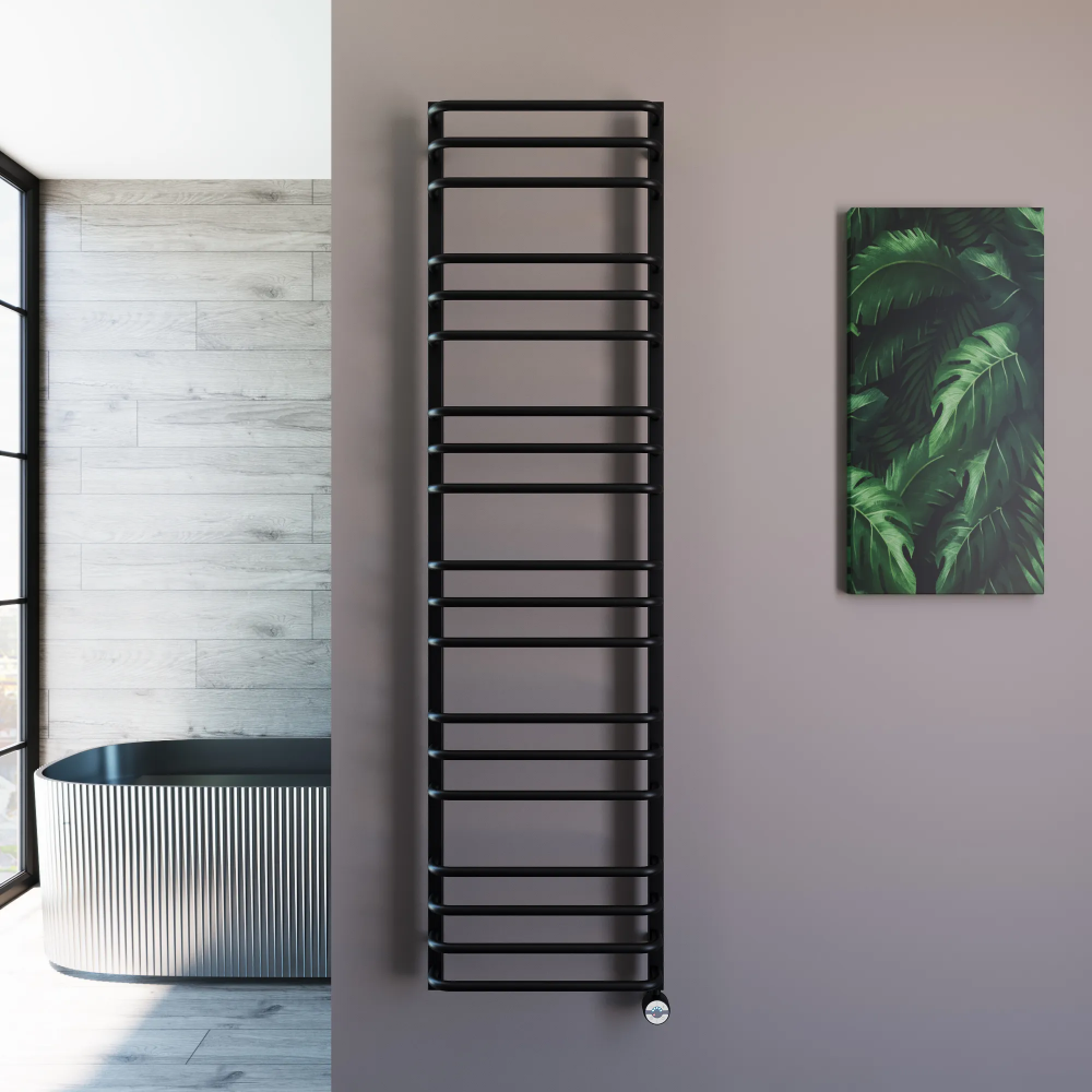 Полотенцесушитель электрический Grota Eco Forte 480x1800 черный