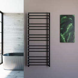 Полотенцесушитель водяной Grota Eco Forte 630x1500 черный