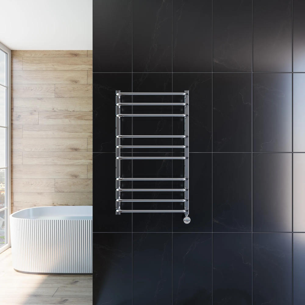 Полотенцесушитель электрический Grota Eco Forte 530x900 хром глянцевый