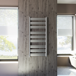 Полотенцесушитель водяной Grota Granito 550x1220 хром матовый