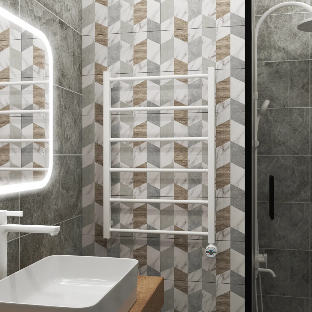 Полотенцесушитель электрический Grota Simple 530x800 белый