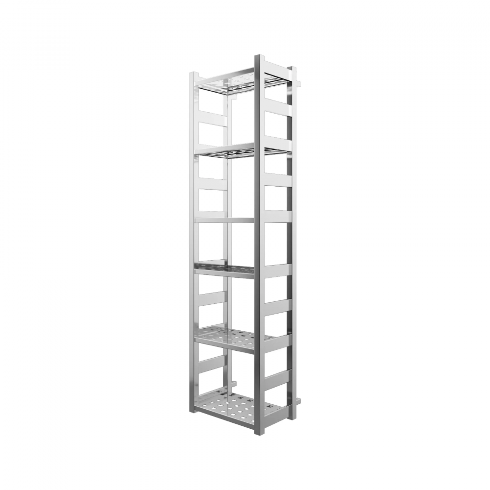 Полотенцесушитель электрический Grota Largo 400x1500x295 хром глянцевый