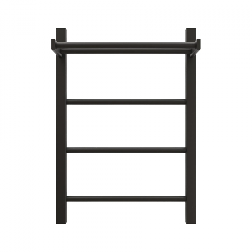 Полотенцесушитель электрический Grota Simple P с полкой 430x600 черный