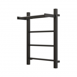 Полотенцесушитель электрический Grota Simple P с полкой 430x600 черный
