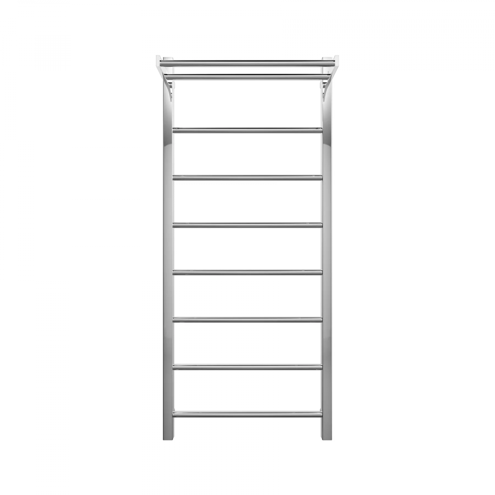 Полотенцесушитель электрический Grota Simple P с полкой 530x1200 хром глянцевый