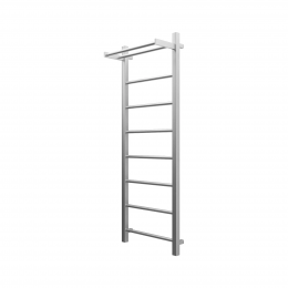 Полотенцесушитель электрический Grota Simple P с полкой 430x1200 хром матовый