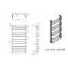 Полотенцесушитель электрический Grota Eco Forte 630x1200 белый