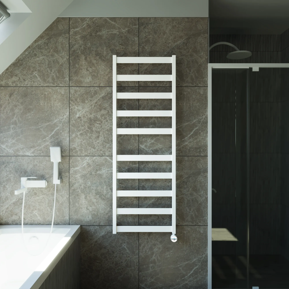 Полотенцесушитель электрический Grota Brezza 530x1500 белый