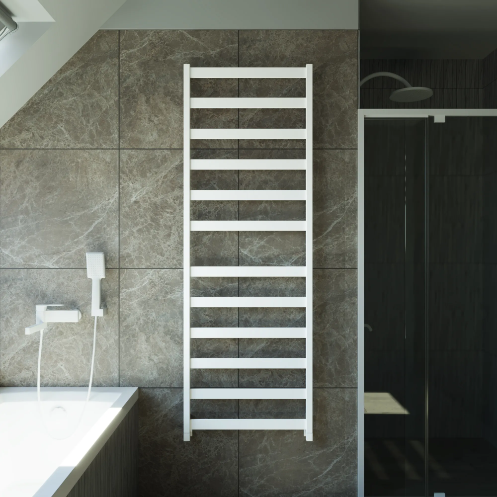Полотенцесушитель водяной Grota Brezza 630x1800 белый