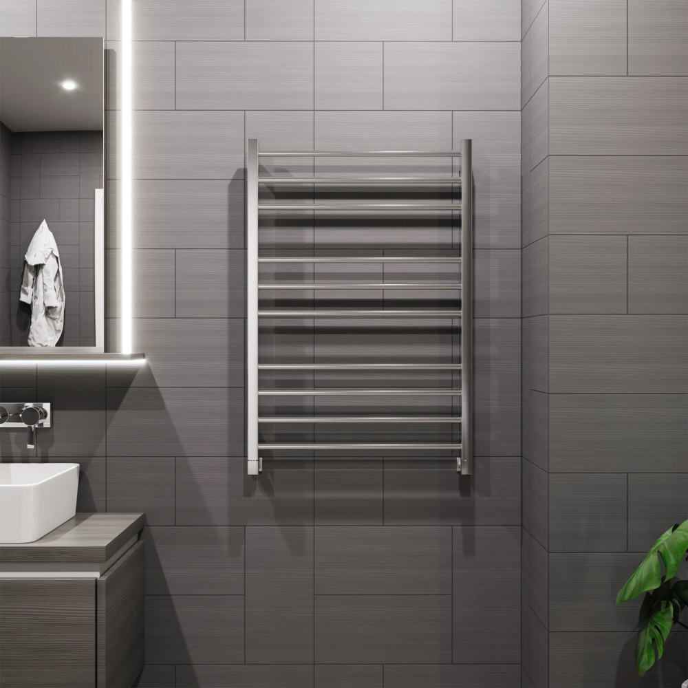 Полотенцесушитель водяной Grota Eco Classic 630x900 хром матовый