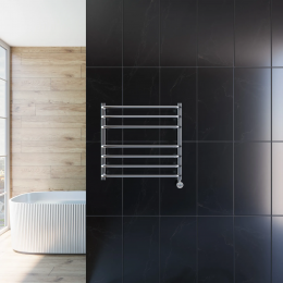 Полотенцесушитель электрический Grota Eco Forte 630x600 хром глянцевый