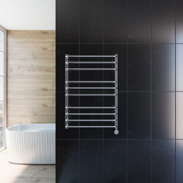 Полотенцесушитель электрический Grota Eco Forte 630x900 хром глянцевый