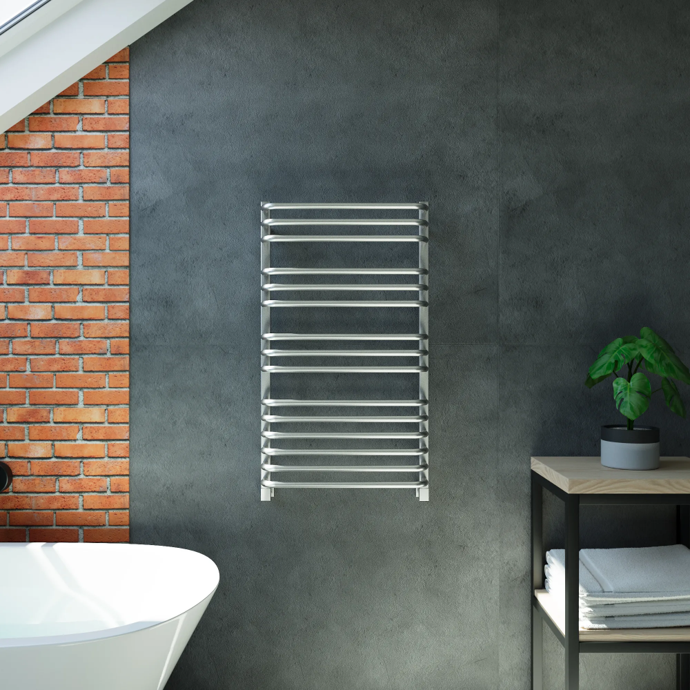 Полотенцесушитель водяной Grota Forte 530x900 хром матовый