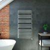 Полотенцесушитель электрический Grota Forte 630x1200 хром матовый